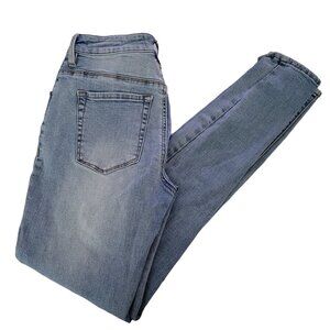 PacSun Super High Rise Skinniest Jeans Womens Size 24 Button Fly Light Wash